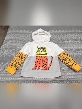 Stella McCartney Kids Leopard Hoodie Size Youth 8